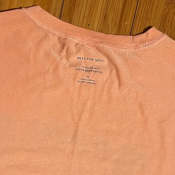 Anthropologie x Real Fun Graphic Muscle Tee Size M - Picture 9 of 16